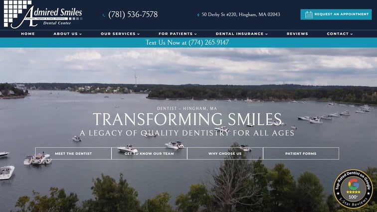 Admired Smiles dental office names