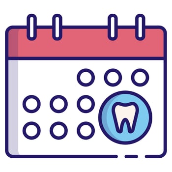 Dental appointment LineColor