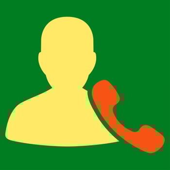 Phone Support Icon from Commerce Set
