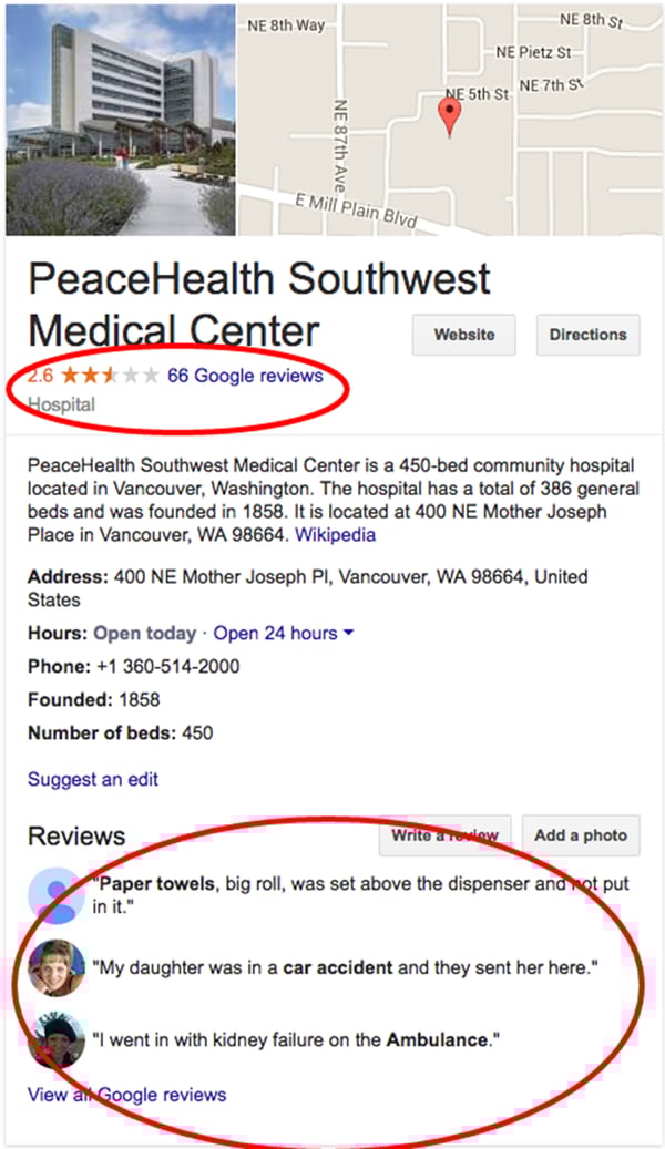 managing your reviews on google