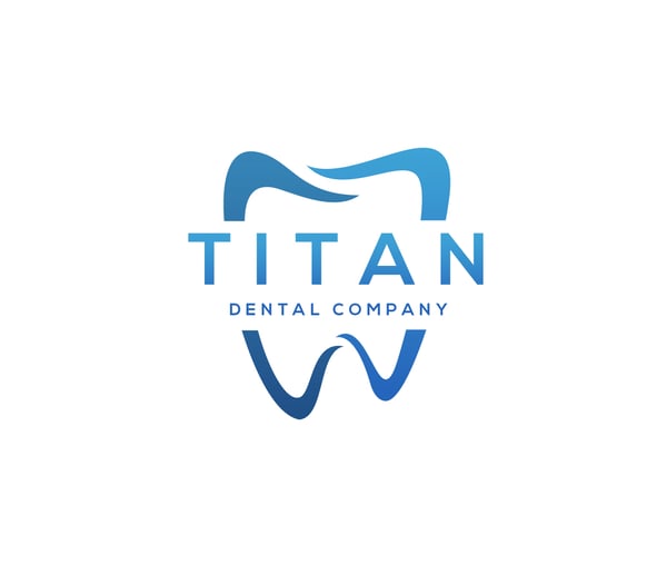 dental office logo sample blues