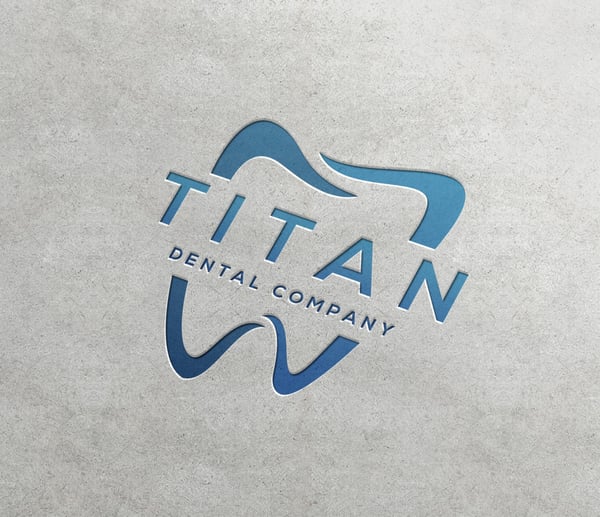 dental business card logo samples print