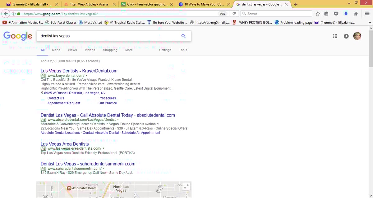 ppc is a great way to advertise your dental website