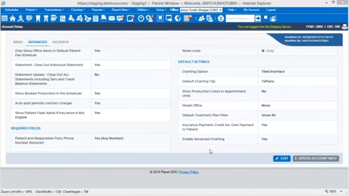 denticon software screenshot