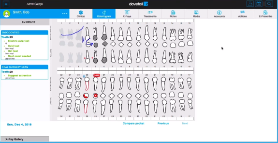 dovetail-screenshot Dovetail Dental Practice Management Software
