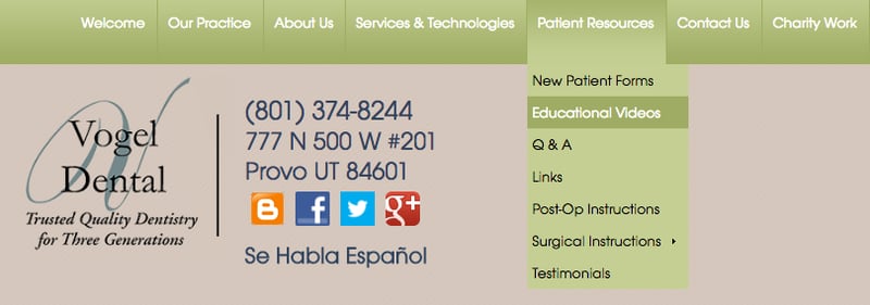 educational videos are a great way to advertise your practice