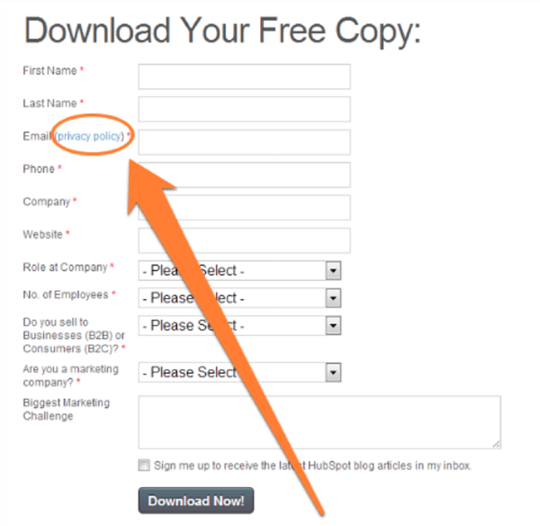 opt in forms for dental marketing
