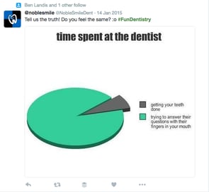 a közösségi média marketing nagyszerű módja annak, hogy új fogászati betegeket vonzzon