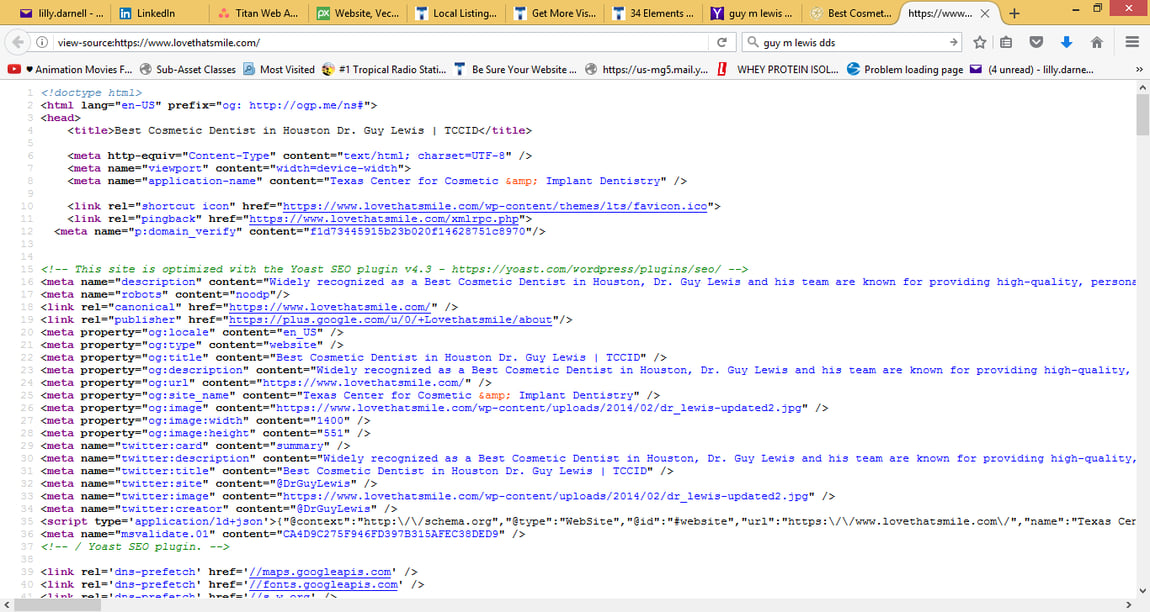 dental website backend