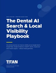 Cover of the free Dental AI Search and Local Visibility Playbook
