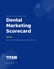 Cover of the free Dental Marketing Scorecard