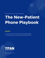 Cover of the free New-Patient Phone Playbook