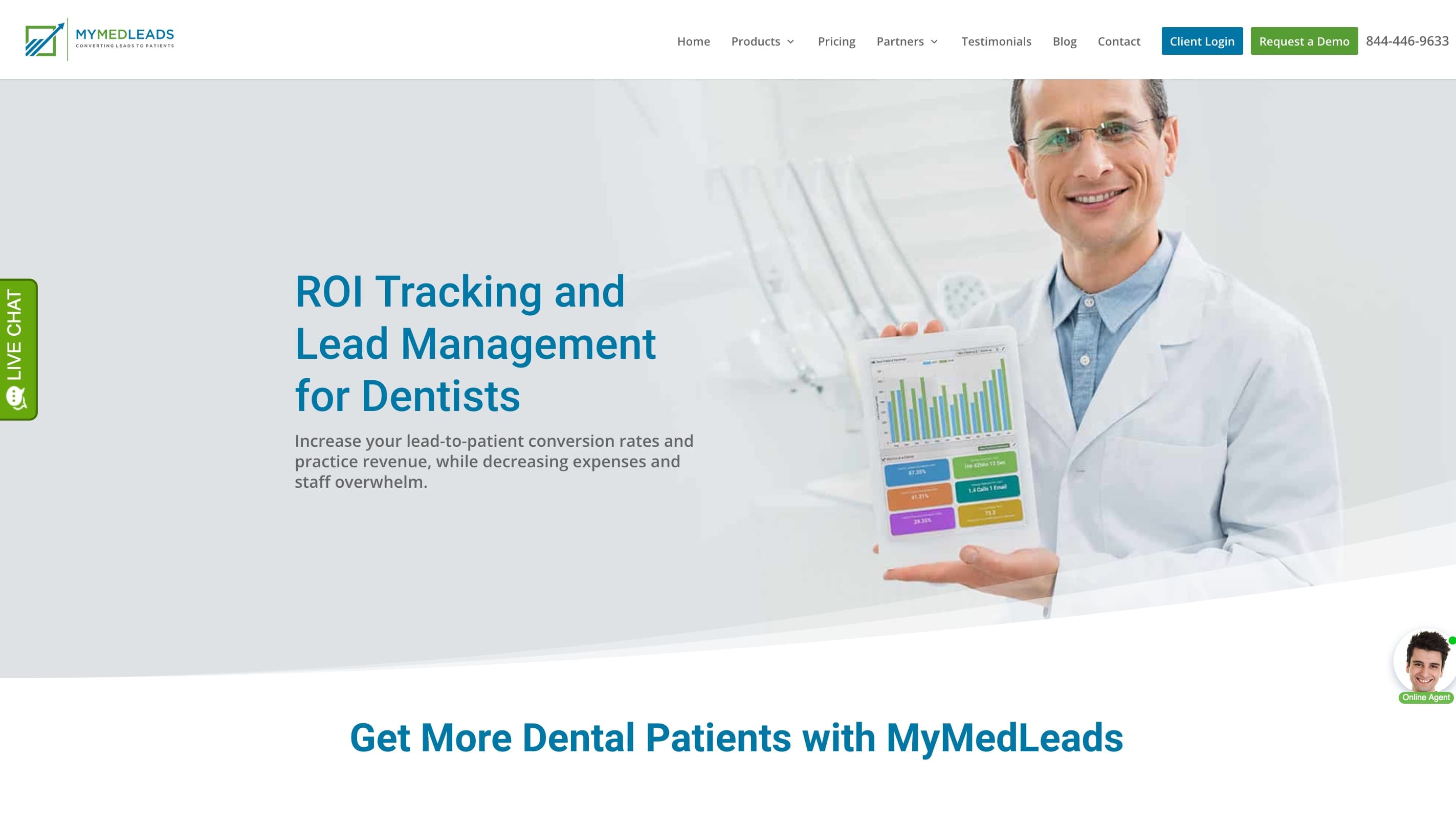 MyMedLeads Call Tracking for Dentists