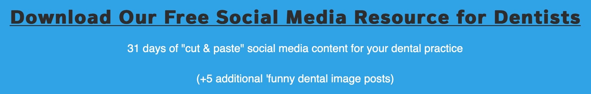 Social Media For Dentists Templates and Resources