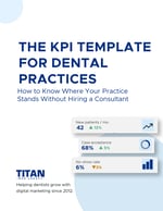 Cover of the free Dental KPI Template for dental practices